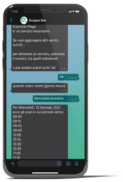 Whatsapp Bot screen